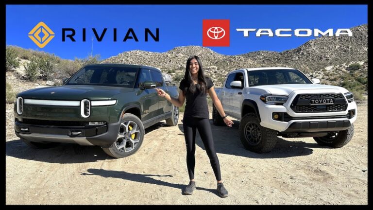 Toyota Lunar Rock vs Rivian Limestone