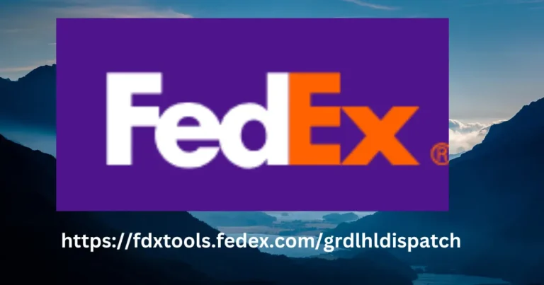 FedEx Dispatch login portal